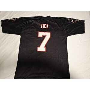 Atlanta Falcons Michael Vick #7 Vintage Reebok Authentic NFL Jersey Men Size L